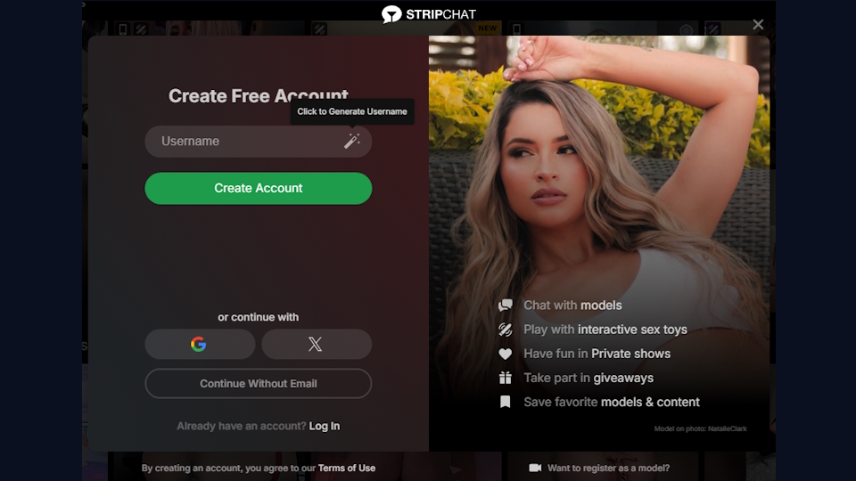 stripchat-create-free-user-account-with-google-twitter-or-email